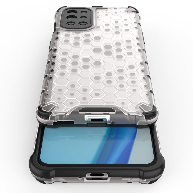 For OnePlus 9R Shockproof Honeycomb PC + TPU Case
