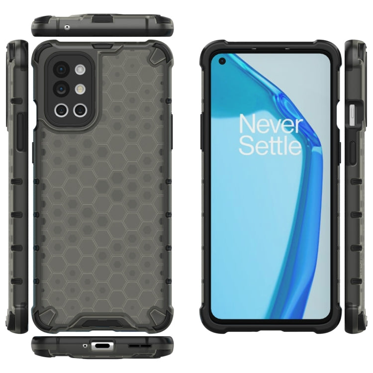 For OnePlus 9R Shockproof Honeycomb PC + TPU Case