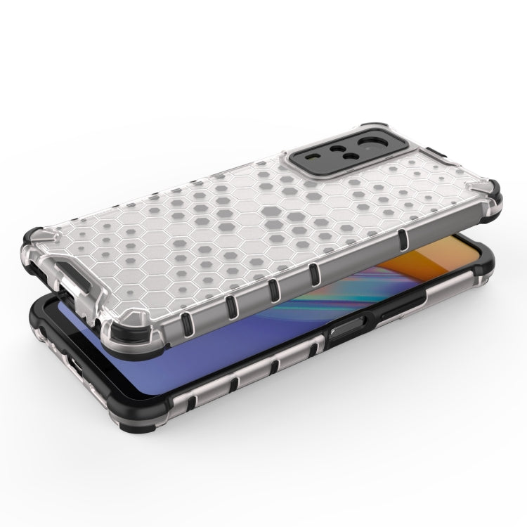 For vivo Y51 (2020 Indian Version) Shockproof Honeycomb PC + TPU Case