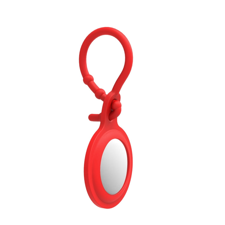 TPU Anti-scratch Shockproof Protective Cover Soft Case with Keychain Ring Loop For AirTag