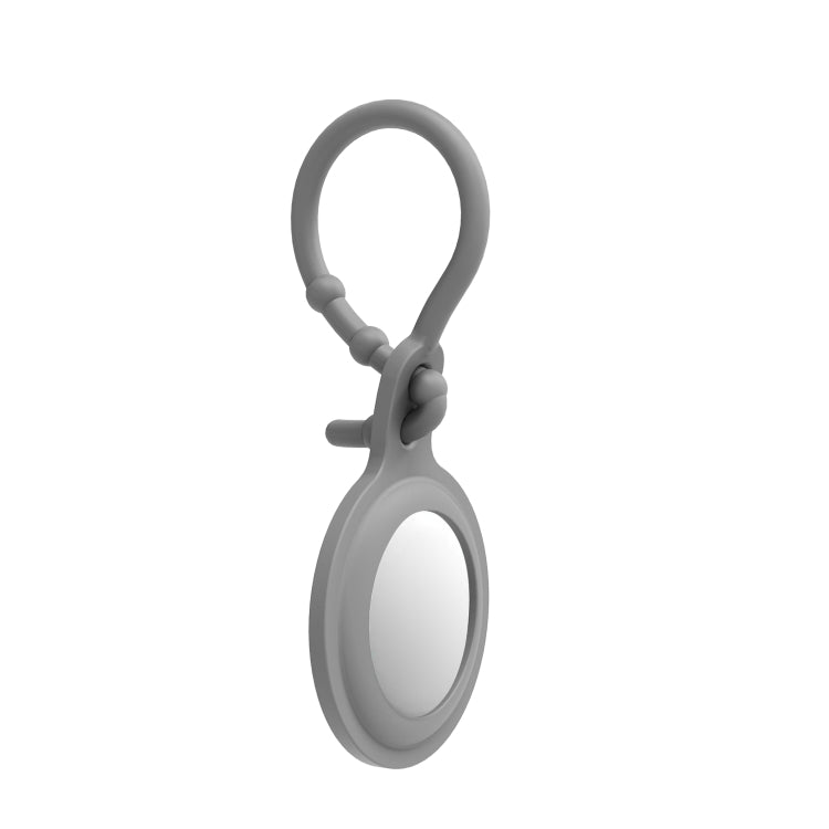 TPU Anti-scratch Shockproof Protective Cover Soft Case with Keychain Ring Loop For AirTag