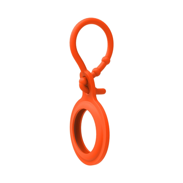 TPU Anti-scratch Shockproof Protective Cover Soft Case with Keychain Ring Loop For AirTag