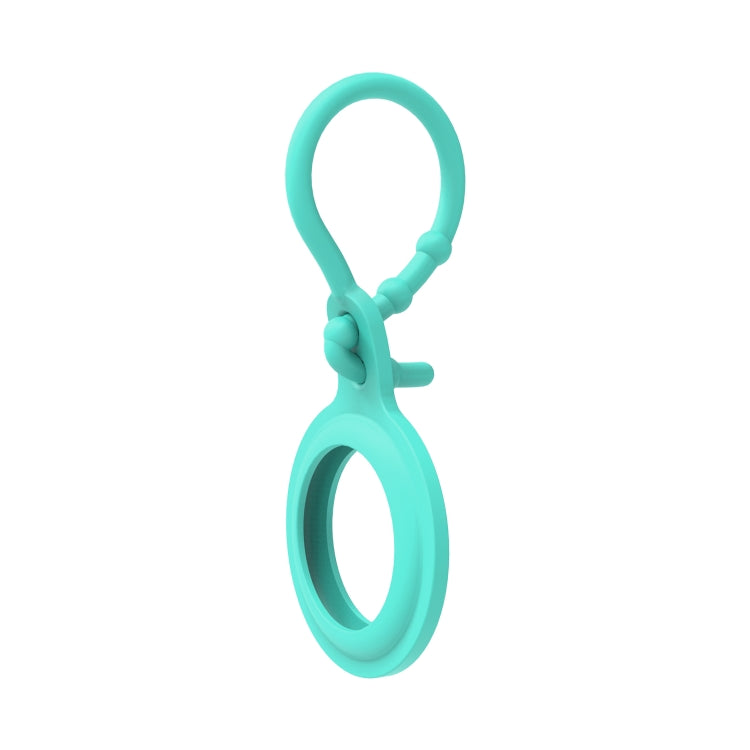 TPU Anti-scratch Shockproof Protective Cover Soft Case with Keychain Ring Loop For AirTag