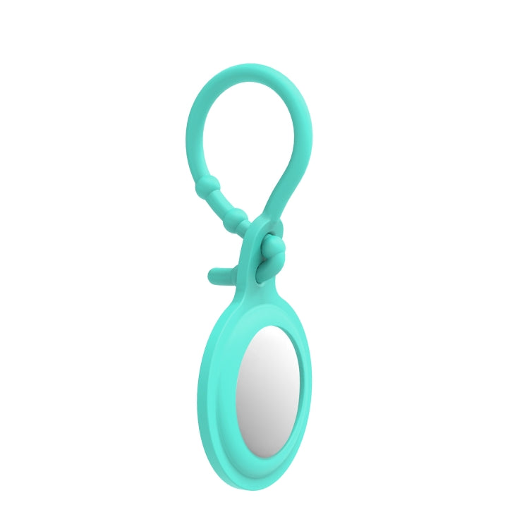 TPU Anti-scratch Shockproof Protective Cover Soft Case with Keychain Ring Loop For AirTag