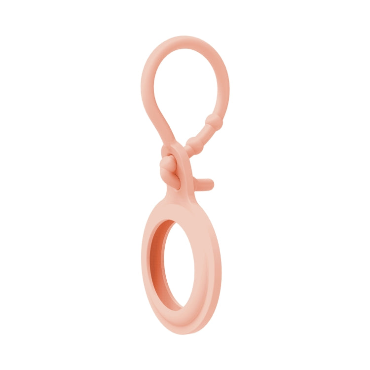 TPU Anti-scratch Shockproof Protective Cover Soft Case with Keychain Ring Loop For AirTag