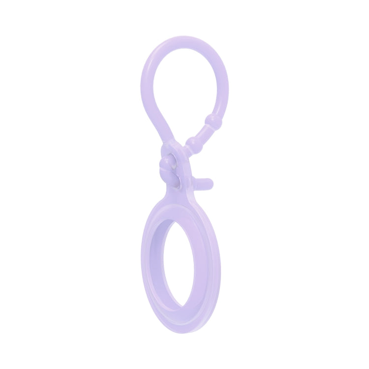 TPU Anti-scratch Shockproof Protective Cover Soft Case with Keychain Ring Loop For AirTag