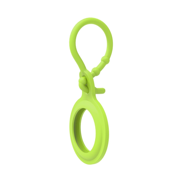 TPU Anti-scratch Shockproof Protective Cover Soft Case with Keychain Ring Loop For AirTag