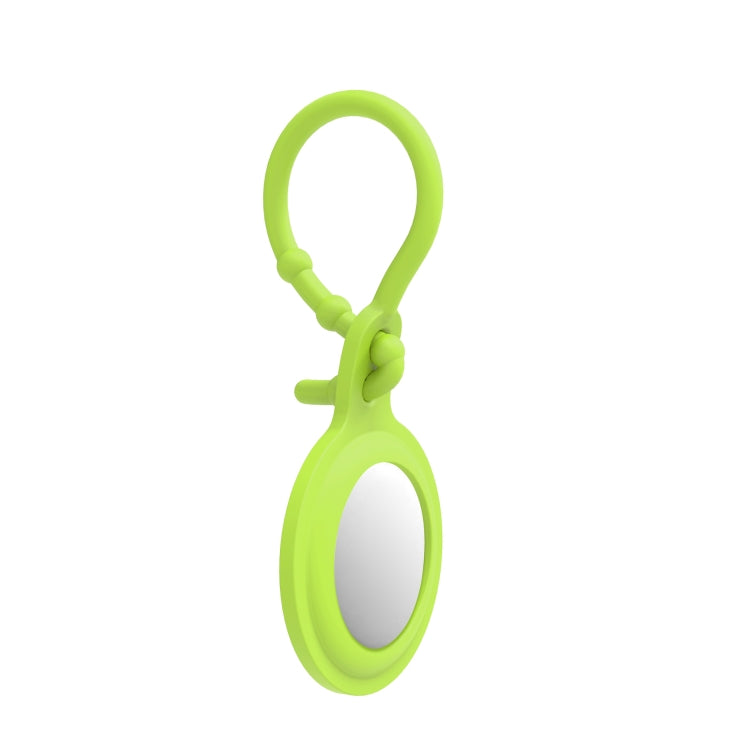 TPU Anti-scratch Shockproof Protective Cover Soft Case with Keychain Ring Loop For AirTag