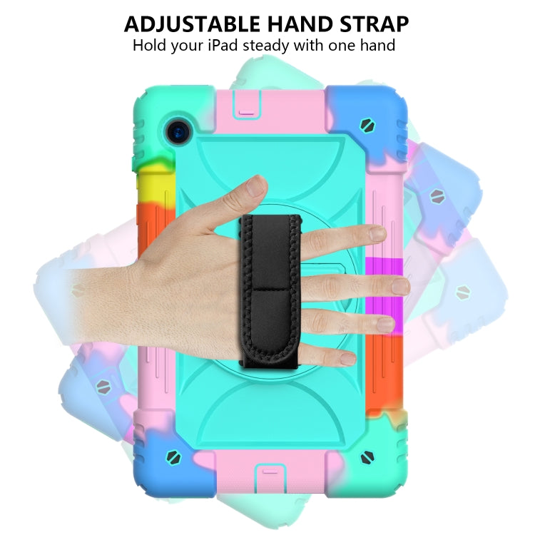For Lenovo Tab M10 Plus 10.3 Shockproof PC + Silicone Combination Case with Holder & Hand Strap & Shoulder Strap
