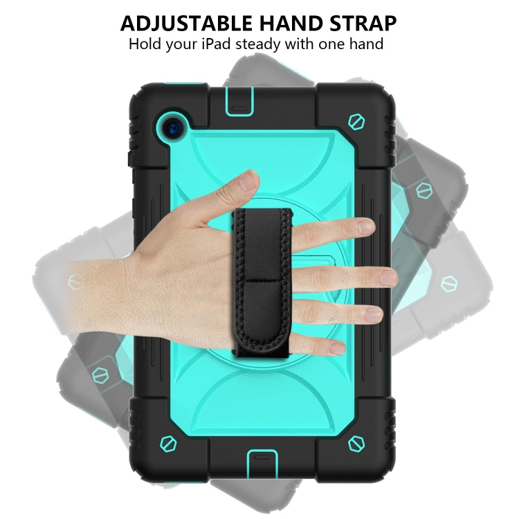 For Lenovo Tab M10 Plus 10.3 Shockproof PC + Silicone Combination Case with Holder & Hand Strap & Shoulder Strap