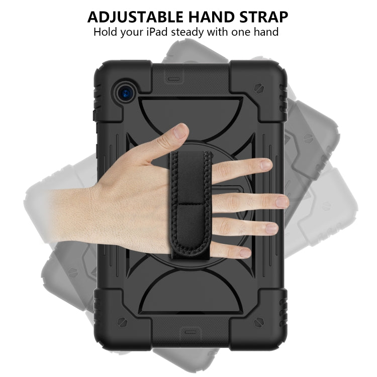 For Lenovo Tab M10 Plus 10.3 Shockproof PC + Silicone Combination Case with Holder & Hand Strap & Shoulder Strap