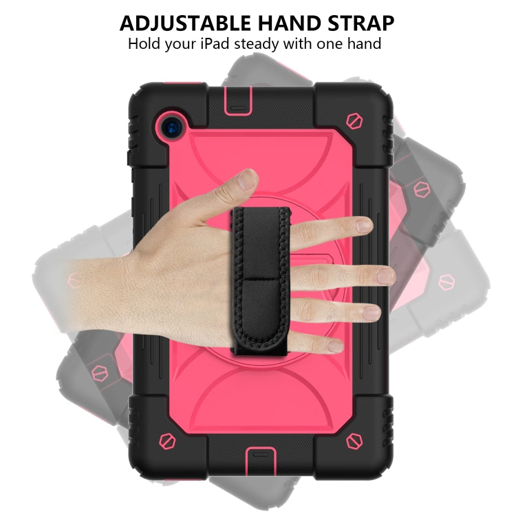 For Lenovo Tab M10 Plus 10.3 Shockproof PC + Silicone Combination Case with Holder & Hand Strap & Shoulder Strap
