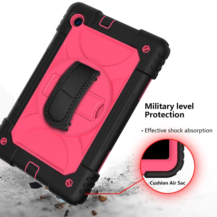 For Lenovo Tab M10 Plus 10.3 Shockproof PC + Silicone Combination Case with Holder & Hand Strap & Shoulder Strap