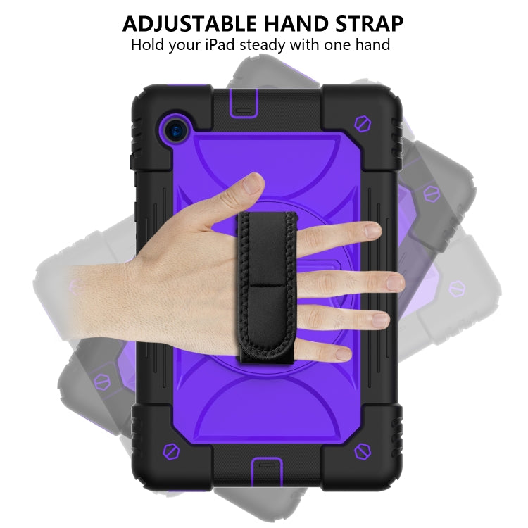 For Lenovo Tab M10 Plus 10.3 Shockproof PC + Silicone Combination Case with Holder & Hand Strap & Shoulder Strap