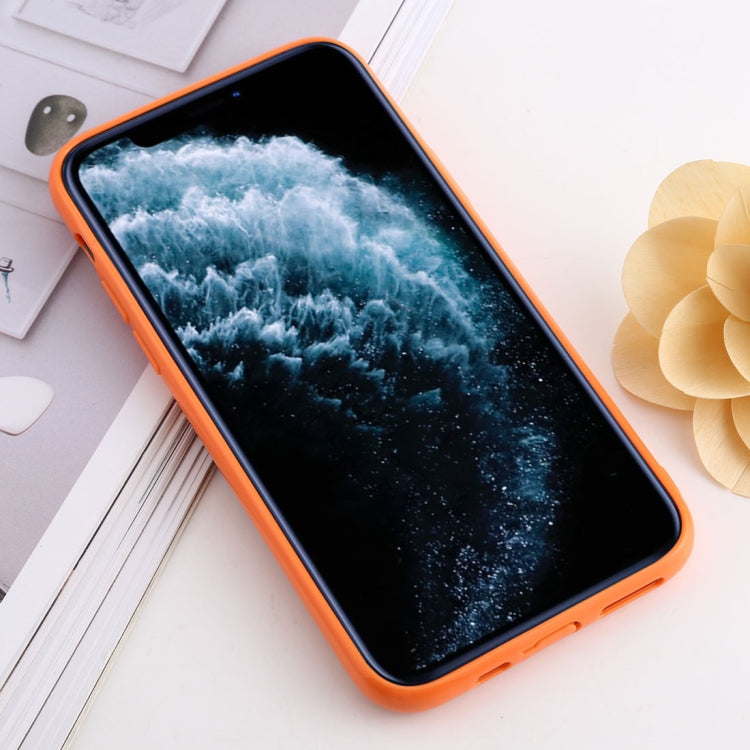 For iPhone 11 Pro Max shockproof Imitation Glass Gradient Color TPU + Acrylic Case