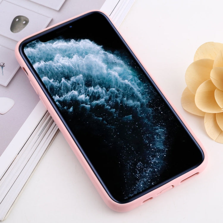 For iPhone 11 Pro Max shockproof Imitation Glass Gradient Color TPU + Acrylic Case