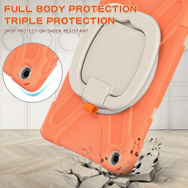 Silicone + PC Protective Case with Holder & Shoulder Strap For Samsung Tab A 10.1 (2019) T510/T515