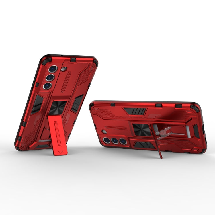 For Samsung Galaxy S21 5G Supersonic PC + TPU Shock-proof Case with Holder