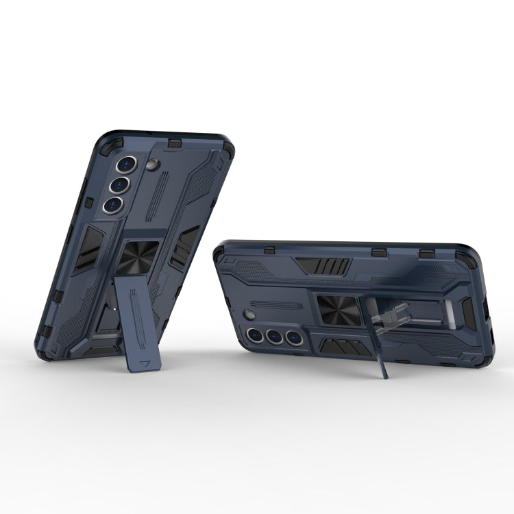 For Samsung Galaxy S21 5G Supersonic PC + TPU Shock-proof Case with Holder