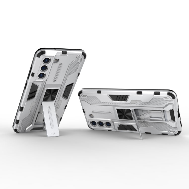 For Samsung Galaxy S21 5G Supersonic PC + TPU Shock-proof Case with Holder