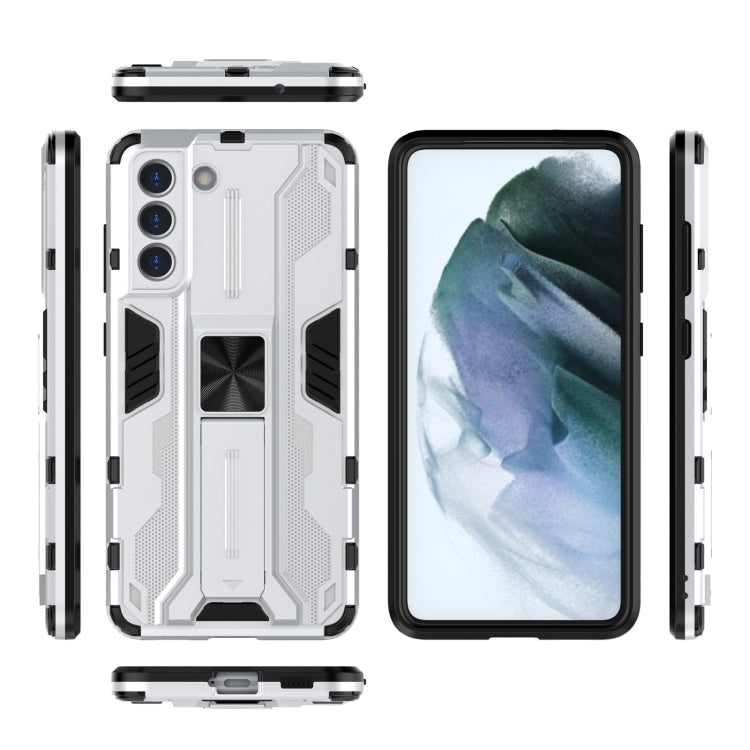 For Samsung Galaxy S21 5G Supersonic PC + TPU Shock-proof Case with Holder