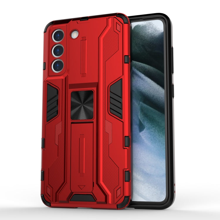 For Samsung Galaxy S21+ 5G Supersonic PC + TPU Shock-proof Case with Holder