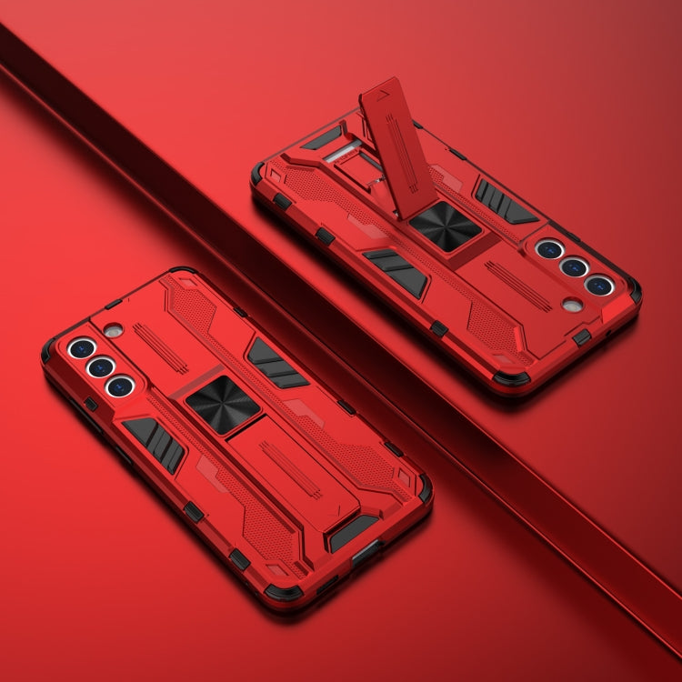 For Samsung Galaxy S21+ 5G Supersonic PC + TPU Shock-proof Case with Holder