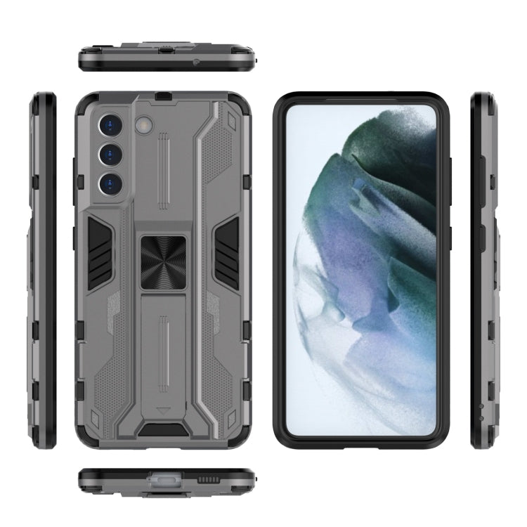 For Samsung Galaxy S21+ 5G Supersonic PC + TPU Shock-proof Case with Holder