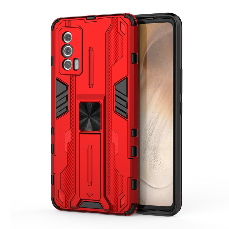 For vivo iQOO Neo5 Supersonic PC + TPU Shock-proof Case with Holder