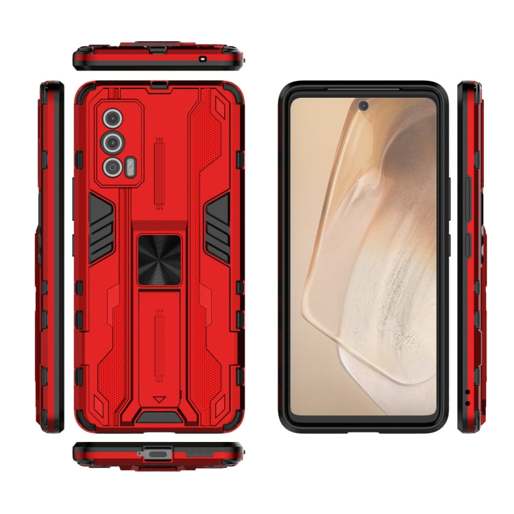 For vivo iQOO Neo5 Supersonic PC + TPU Shock-proof Case with Holder