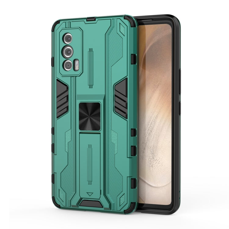 For vivo iQOO Neo5 Supersonic PC + TPU Shock-proof Case with Holder