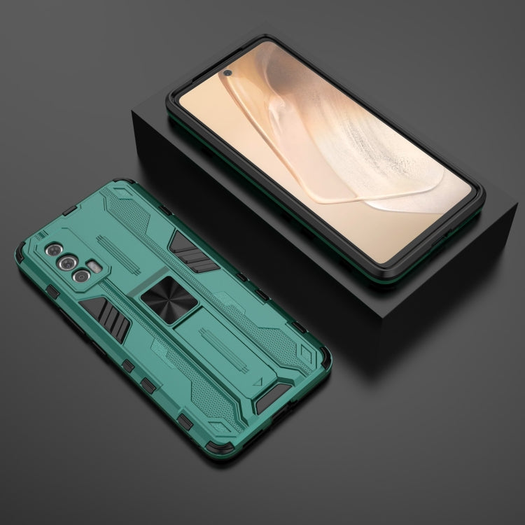 For vivo iQOO Neo5 Supersonic PC + TPU Shock-proof Case with Holder