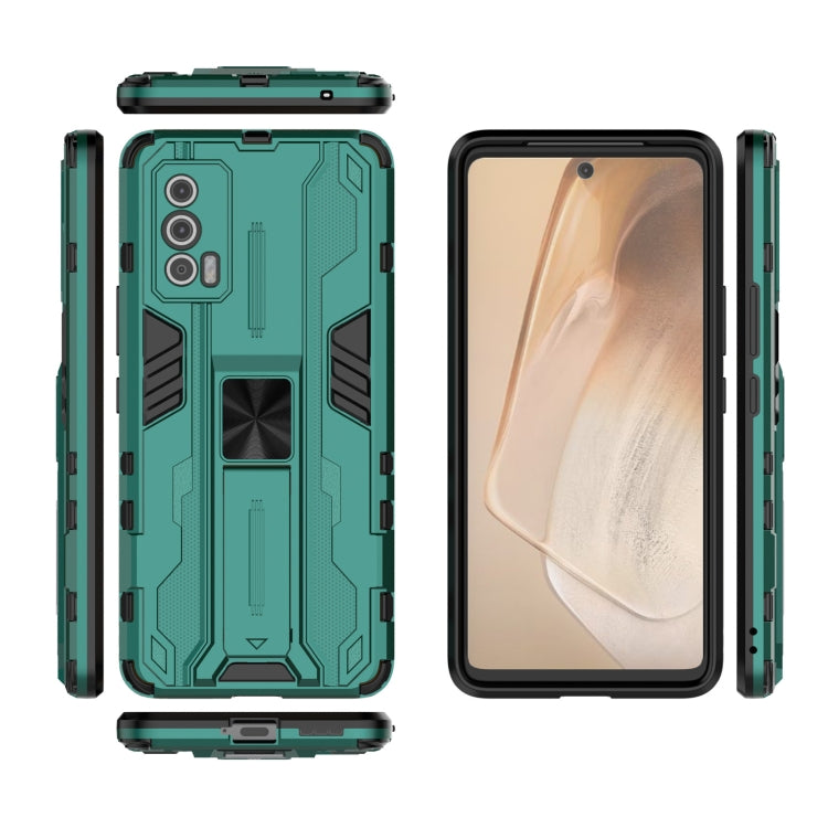 For vivo iQOO Neo5 Supersonic PC + TPU Shock-proof Case with Holder