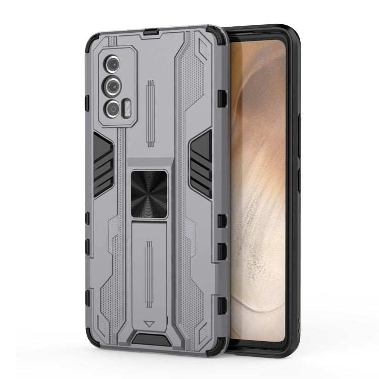 For vivo iQOO Neo5 Supersonic PC + TPU Shock-proof Case with Holder