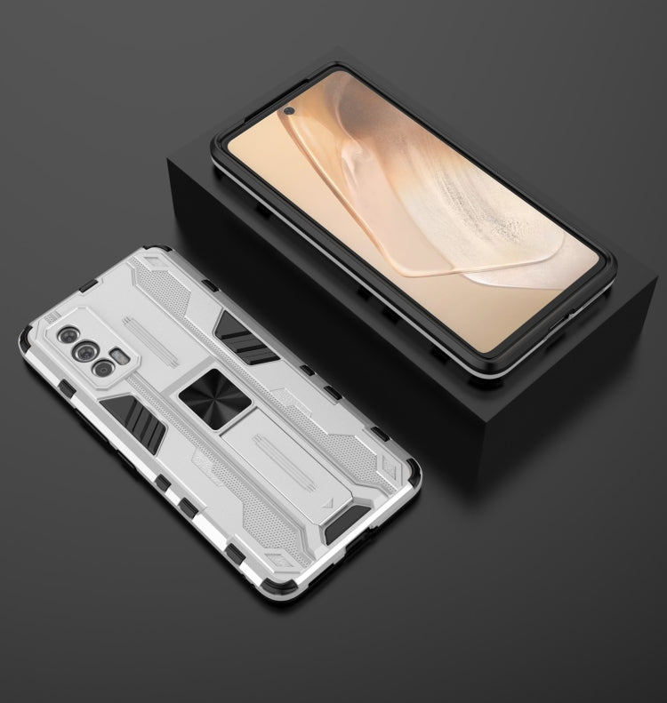 For vivo iQOO Neo5 Supersonic PC + TPU Shock-proof Case with Holder