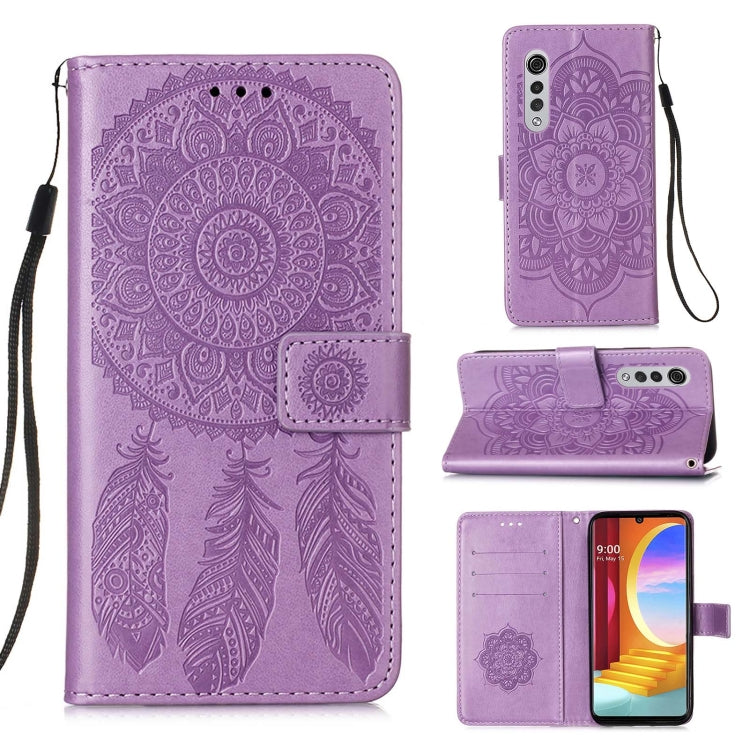For LG Velvet 2 Pro Dream Catcher Printing Horizontal Flip Leather Case with Holder & Card Slots & Wallet & Lanyard