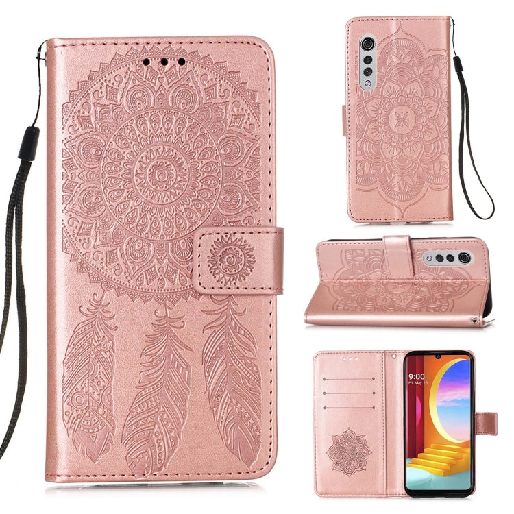 For LG Velvet 2 Pro Dream Catcher Printing Horizontal Flip Leather Case with Holder & Card Slots & Wallet & Lanyard
