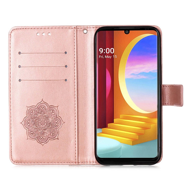 For LG Velvet 2 Pro Dream Catcher Printing Horizontal Flip Leather Case with Holder & Card Slots & Wallet & Lanyard