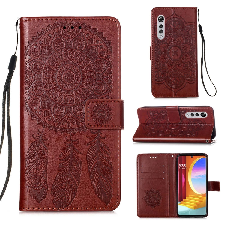 For LG Velvet 2 Pro Dream Catcher Printing Horizontal Flip Leather Case with Holder & Card Slots & Wallet & Lanyard