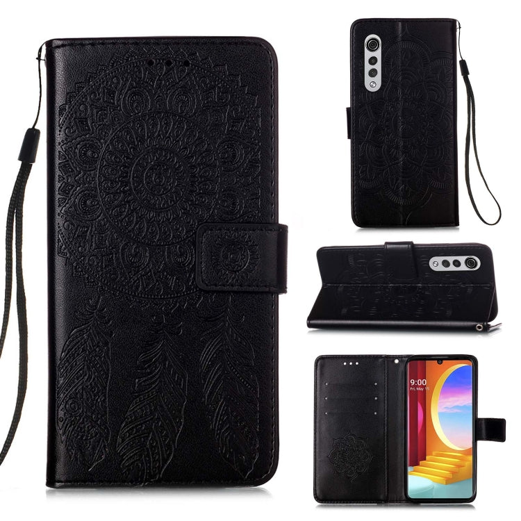 For LG Velvet 2 Pro Dream Catcher Printing Horizontal Flip Leather Case with Holder & Card Slots & Wallet & Lanyard