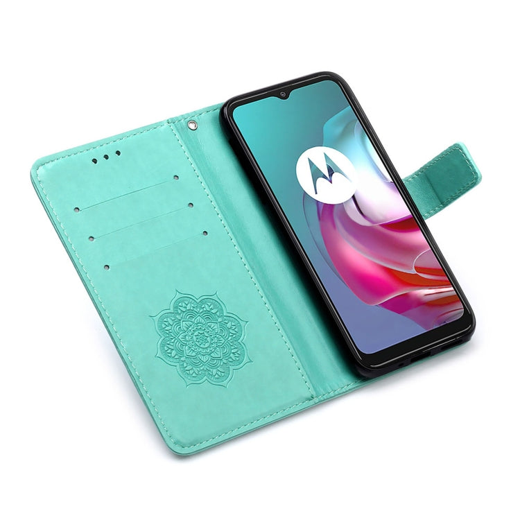 For Motorola Moto G30 / G10 / G10 Power Dream Catcher Printing Horizontal Flip Leather Case with Holder & Card Slots & Wallet & Lanyard