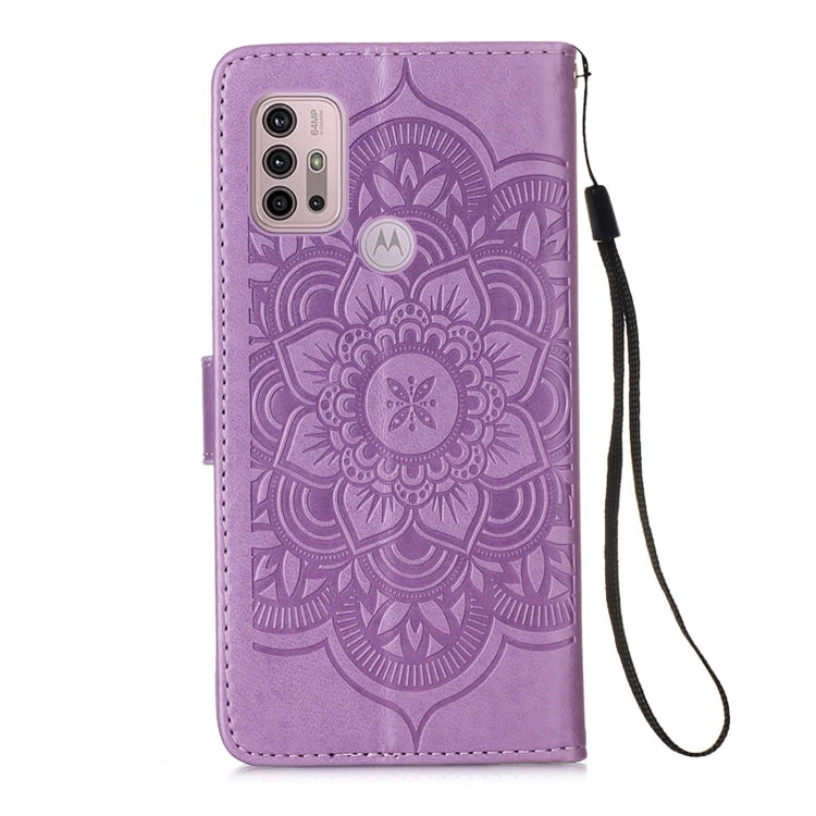For Motorola Moto G30 / G10 / G10 Power Dream Catcher Printing Horizontal Flip Leather Case with Holder & Card Slots & Wallet & Lanyard
