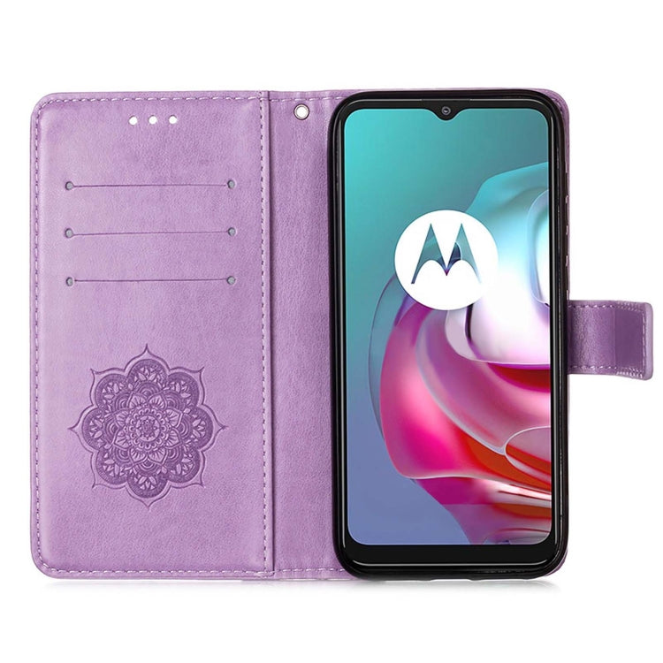 For Motorola Moto G30 / G10 / G10 Power Dream Catcher Printing Horizontal Flip Leather Case with Holder & Card Slots & Wallet & Lanyard