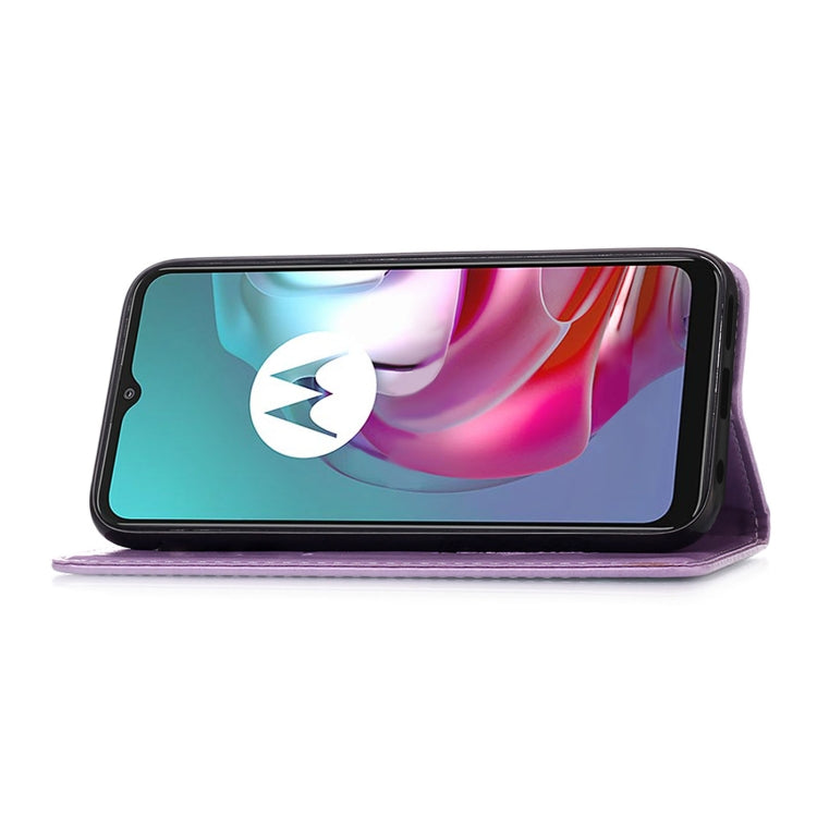 For Motorola Moto G30 / G10 / G10 Power Dream Catcher Printing Horizontal Flip Leather Case with Holder & Card Slots & Wallet & Lanyard