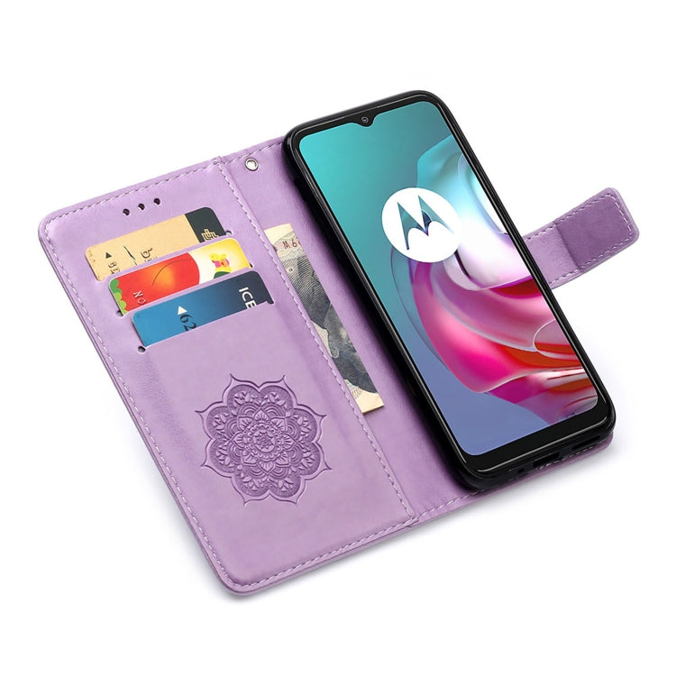 For Motorola Moto G30 / G10 / G10 Power Dream Catcher Printing Horizontal Flip Leather Case with Holder & Card Slots & Wallet & Lanyard