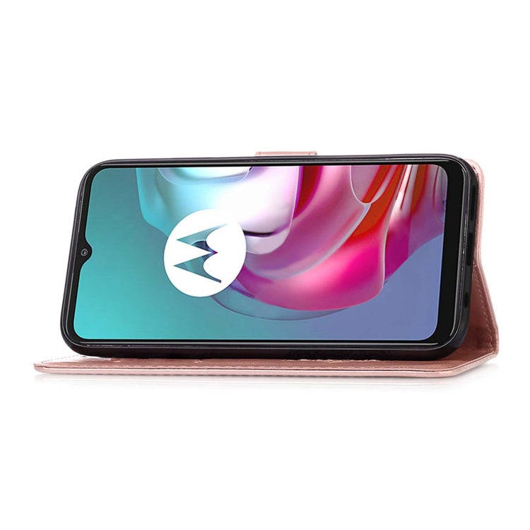 For Motorola Moto G30 / G10 / G10 Power Dream Catcher Printing Horizontal Flip Leather Case with Holder & Card Slots & Wallet & Lanyard
