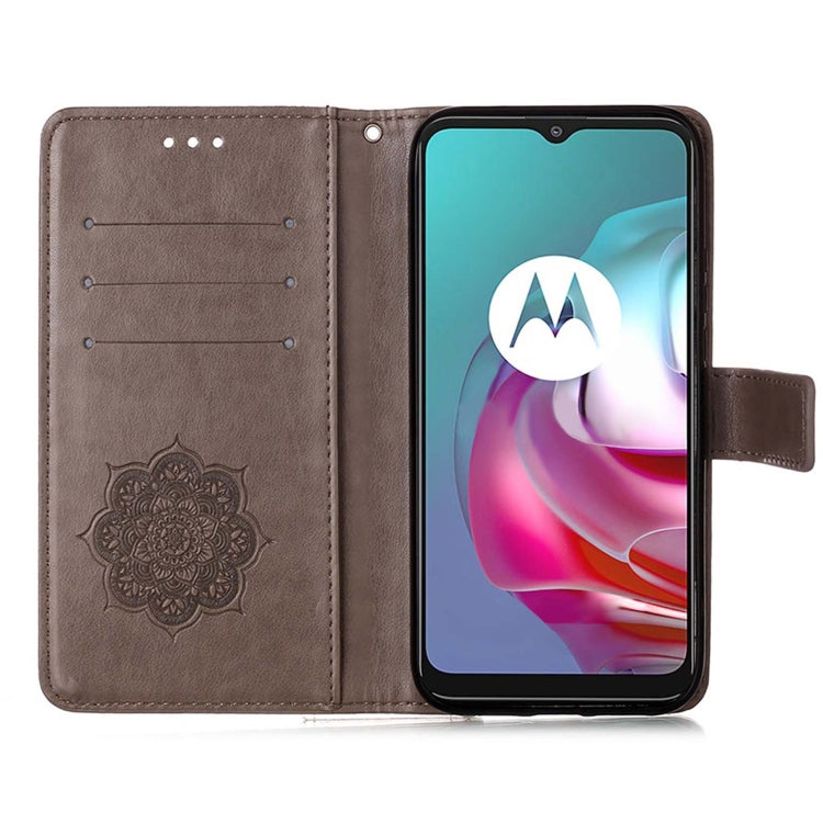 For Motorola Moto G30 / G10 / G10 Power Dream Catcher Printing Horizontal Flip Leather Case with Holder & Card Slots & Wallet & Lanyard