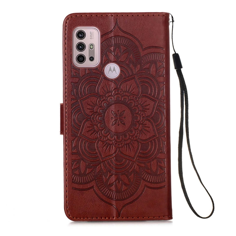 For Motorola Moto G30 / G10 / G10 Power Dream Catcher Printing Horizontal Flip Leather Case with Holder & Card Slots & Wallet & Lanyard