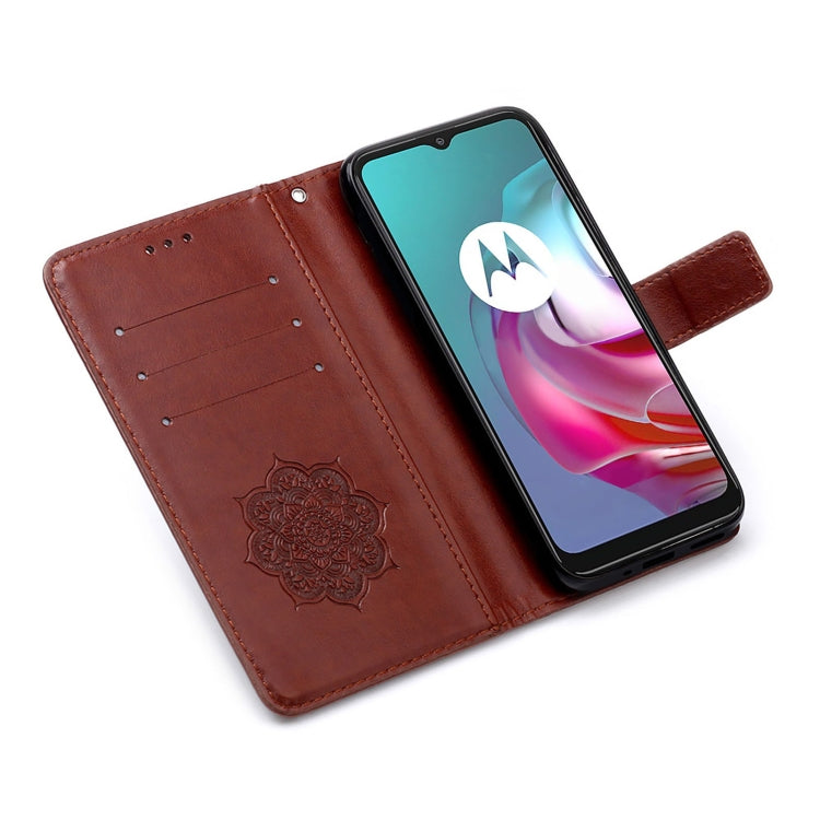 For Motorola Moto G30 / G10 / G10 Power Dream Catcher Printing Horizontal Flip Leather Case with Holder & Card Slots & Wallet & Lanyard