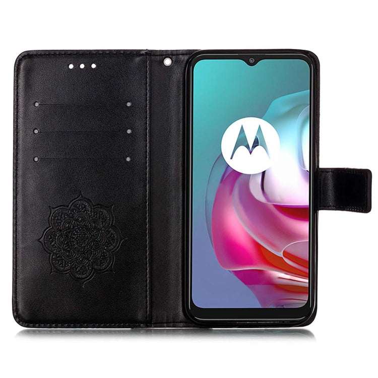 For Motorola Moto G30 / G10 / G10 Power Dream Catcher Printing Horizontal Flip Leather Case with Holder & Card Slots & Wallet & Lanyard